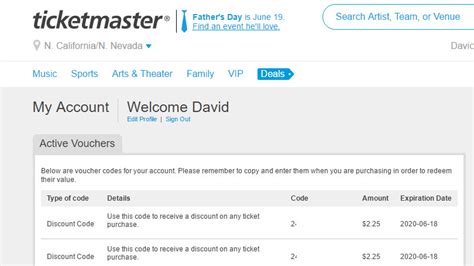 Image result for Ticketmaster Discount Code