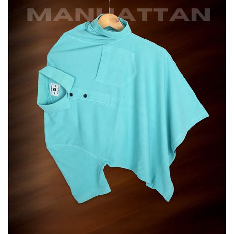 Pure Cotton Polo Pocket T shirts (Mint Blue) – Pitshirts
