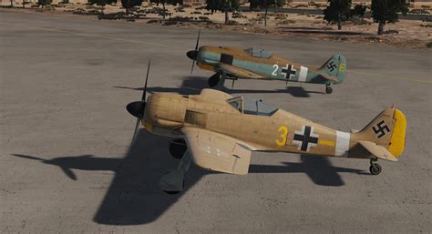 [Fw-190A-8] Desert Schemes v2