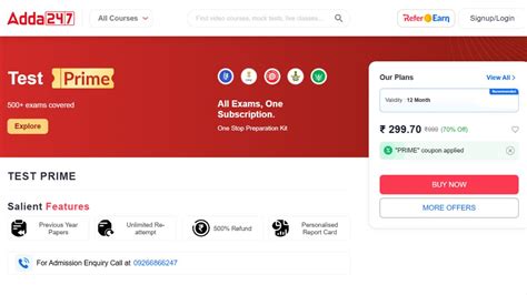 Adda247 Test Prime for K-12 and UG: All Competitive Exams in One ...