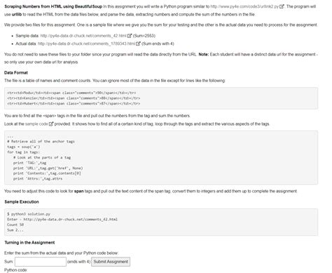 Image result for Scraping Numbers From HTML Using BeautifulSoup