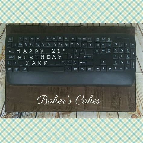 Image result for Computer Keyboard Cake