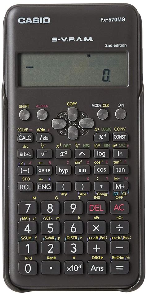 Casio FX-570MS 2-Line Display Scientific Matrix Vector Calculations ...