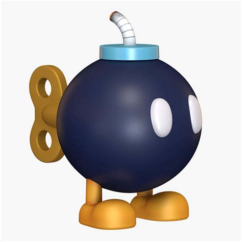Download Bob-omb character from the famous Super Mario game series ...
