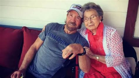 Chuck Norris, 84, reveals his mum has died aged 103 as he shares ...