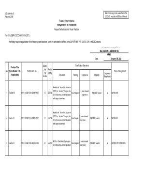 Fillable Online CS Form No. 9 To - Western Visayas Medical Center Fax ...