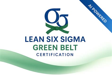 Lean Six Sigma Green Belt — Professional (KnowVantage • AI-Assisted ...