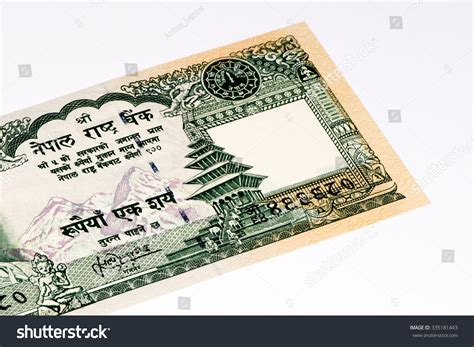 100 Nepalese Rupee Bank Note Nepalese Foto de stock 335181443 | Shutterstock
