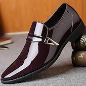 Men's Loafers & Slip-Ons Leather Loafers Business Casual Outdoor Daily ...