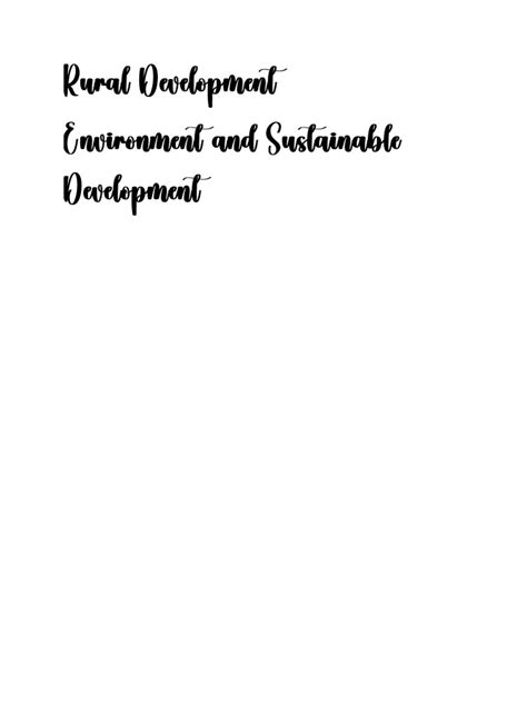 Image result for Introduction to Rural Development PDF
