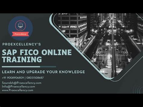 SAP S/4HANA FICO Online Training | Proexcellency: Master Financial ...