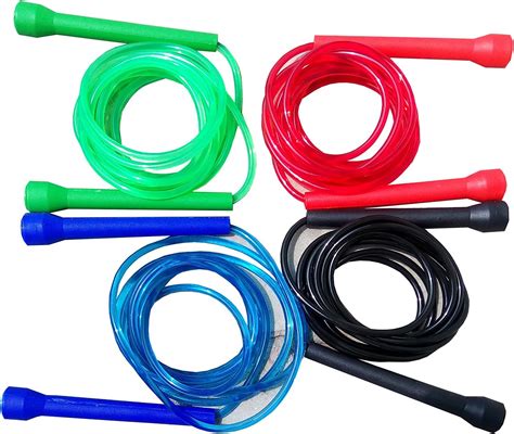 Buy Simran Sports Combo Speed Fitness Skipping Rope Pack of 4 (A20 ...