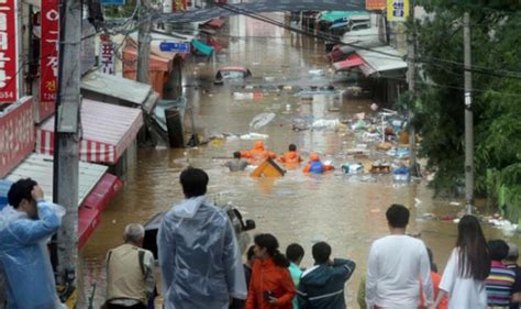台风重创韩国南部 致7人死亡数千民宅受损被淹|韩国|台风_新浪新闻