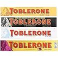 Toblerone of Switzerland Combo Pack Chocolate Bars (Swiss Milk, Swiss ...