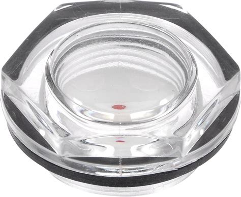 Buy uxcell Air Compressor Oil Level Gauge Sight Glass M33x1.5mm Male ...