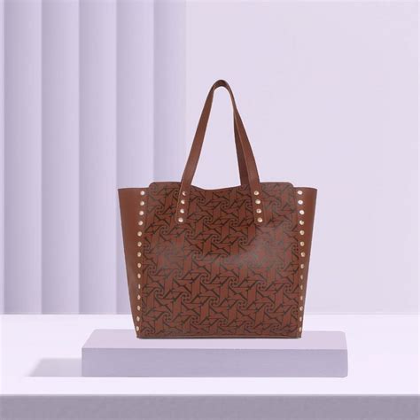 Printed Tan Tote Bag for Women with Free pouch