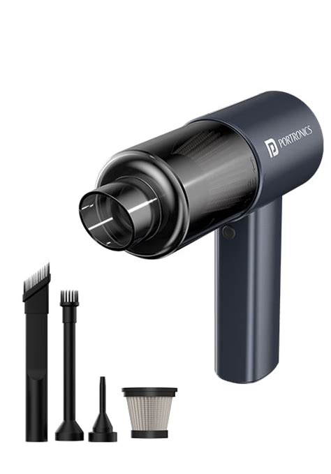 Portronics Mopcop Rechargeable Handheld Vacuum Cleaner for Home & Car ...