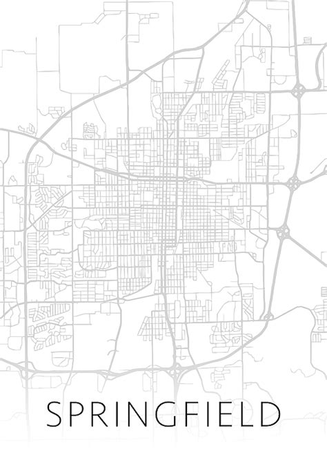 Image result for Springfield IL City Limits Map