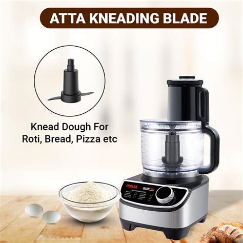 INALSA Food Processor (INOX 1200) with Mixer Grinder Juicer |1200 watt