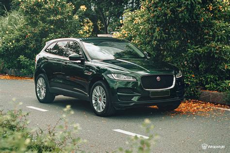 Jaguar F-Pace - Midnight Green Wrap | WrapStyle