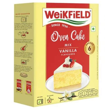 Oven Cake Mix Vanilla Flavour 225g Weikfield – JITCO