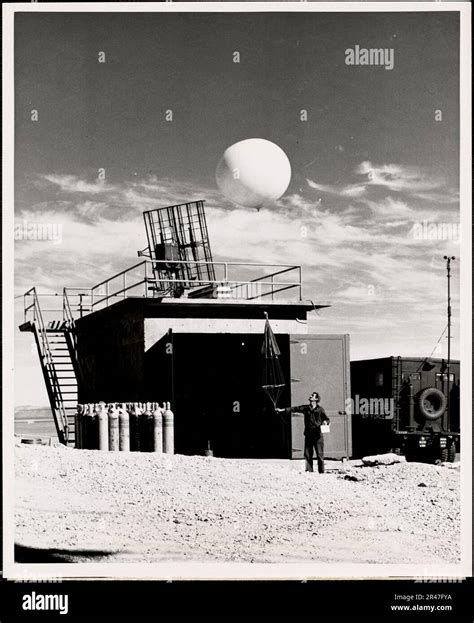United States Air Force Weather Station, Indian Springs, Nevada, April ...