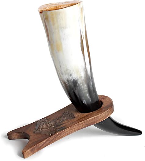NorseTradesman Norse Tradesman Genuine 12 Ox-Horn Viking Drinking India ...