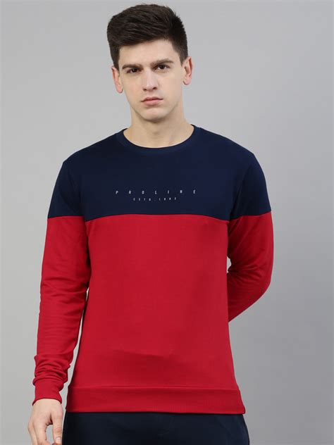 Buy Men's Color Block Sweatshirts @ Rs ₹ 435 | Fila India