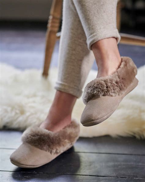 Women's Sheepskin Slippers | WoolOvers