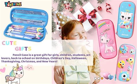 Buy Toyshine Compact Red Dino Hardtop Pencil Case with Multiple ...