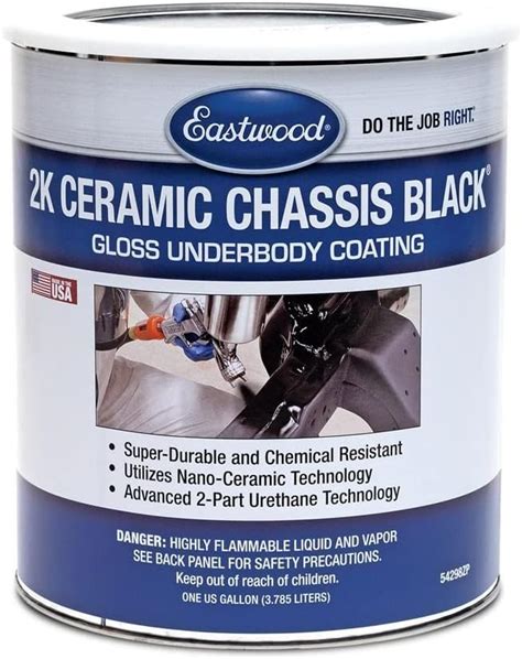 Buy Eastwood 2K Ceramic Chassis Black Gallon Gloss Paint With Coverage ...