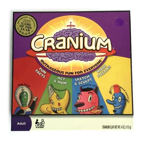 Cranium Board Game Adult By Hasbro 2008 - NEW - Box Shows Shelf Wear