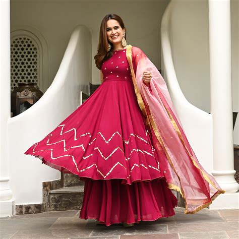 Leela Pink Halter Neck Designer Sharara Suit Set for Women Online ...