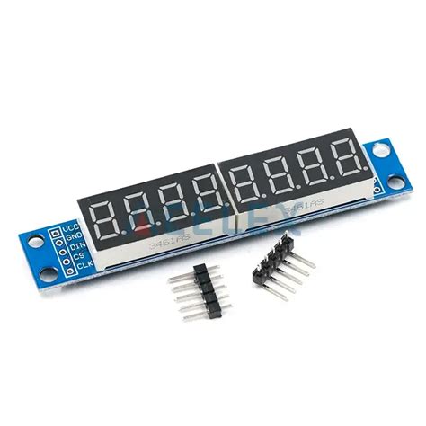 Seven Segment Display Arduino MAX7219 的图像结果