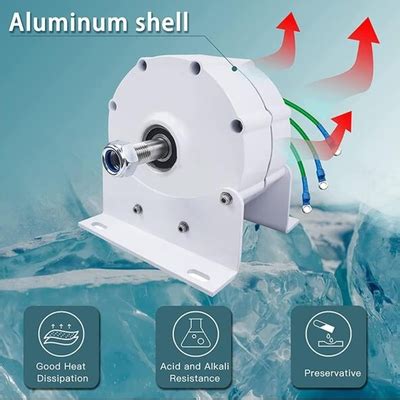 HUIZHITENGDA 10,000 W Wind Turbine Generator PMG 12 V 24 V 48 V India ...