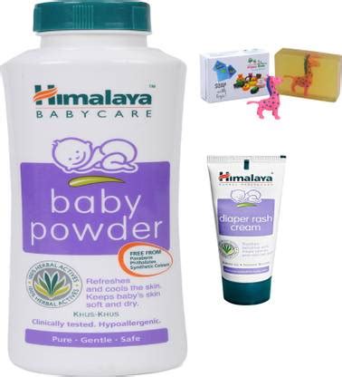 Himalaya Herbals Herbals Baby powder (400g)+Himalaya Diaper Rash Cream ...