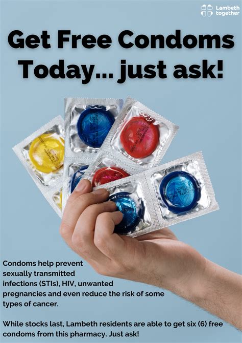 Get free condoms in Lambeth during Sexual Health Week 2022 - Lambeth ...