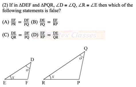 omtex.co.in : Problem Set No. 1, Similarity, Maths II, SSC 10th ...