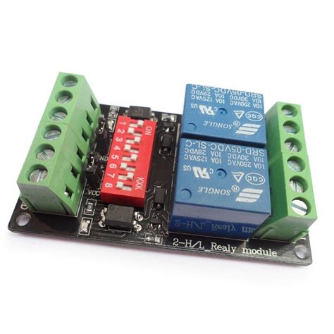 Buy Module DC3V/3.3V 2 Channel Relay Module Optocoupler Isolation Level ...