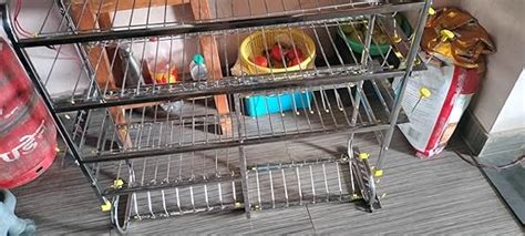 OSE Kitchen Dish Rack | Wall Mounted | 5 Shelves | Stainless Steel ...