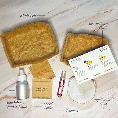DIY Microgreens Grow Kit