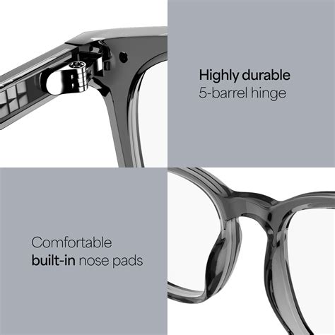 Buy Graphite Full Rim Lenskart Hustlr Eyeglasses