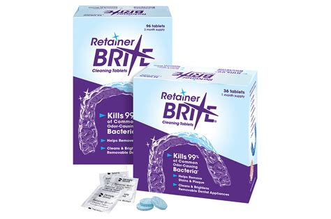 Retainer Brite Cleaning Tablets