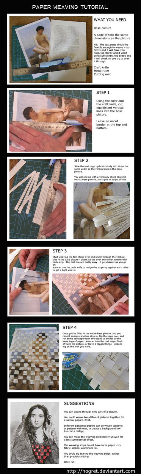 Image result for Paper Weaving Tutorial