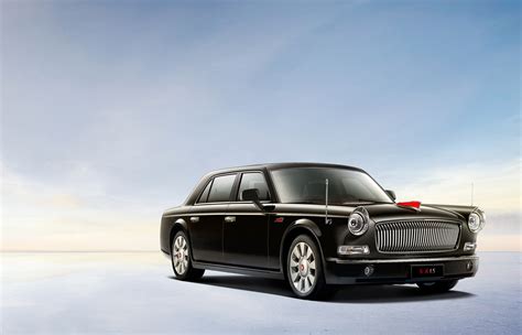 高清图库-中国红旗轿车