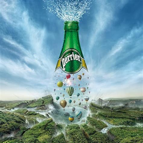 Perrier Lime Flavoured Carbonated Sparkling Mineral Water 330ml Bottle ...