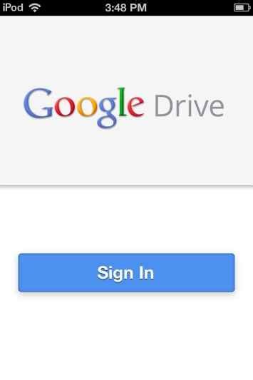 Hands on: Google Drive for iOS