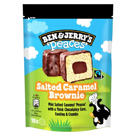 Salted Caramel Brownie Peaces | Ben & Jerry’s