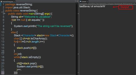 How to Read a String Backwards in Java 的图像结果