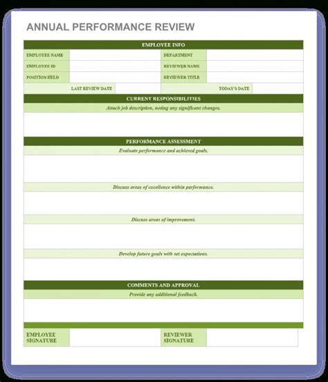 Image result for Employee Performance Evaluation Form Template